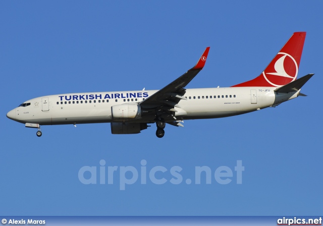 TC-JFU, Boeing 737-800, Turkish Airlines