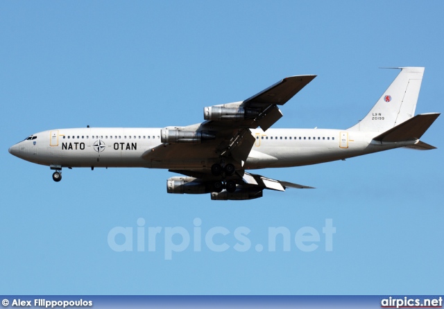 LX-N20199, Boeing 707-300C, NATO - Luxembourg