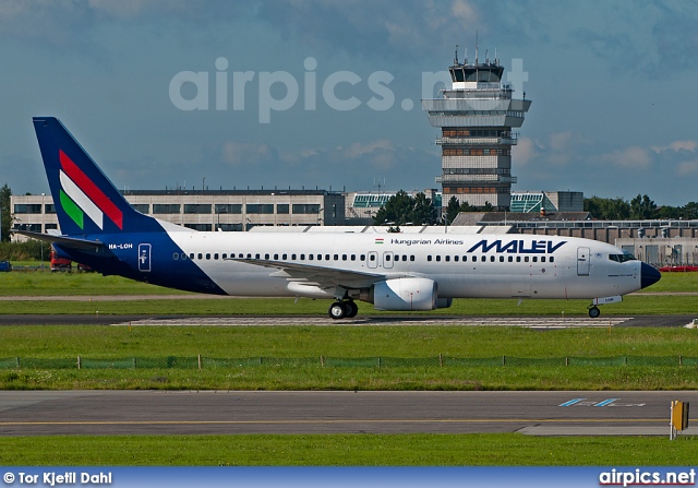 HA-LOH, Boeing 737-800, MALEV Hungarian Airlines