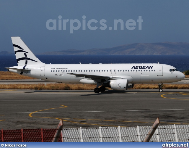 YL-LCI, Airbus A320-200, Aegean Airlines