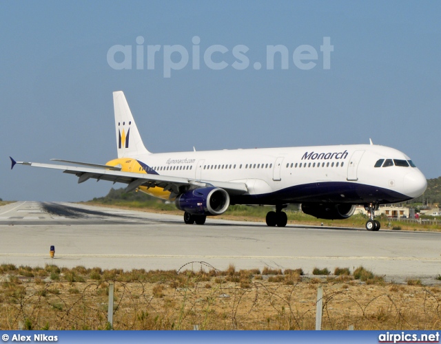 G-OJEG, Airbus A321-200, Monarch Airlines