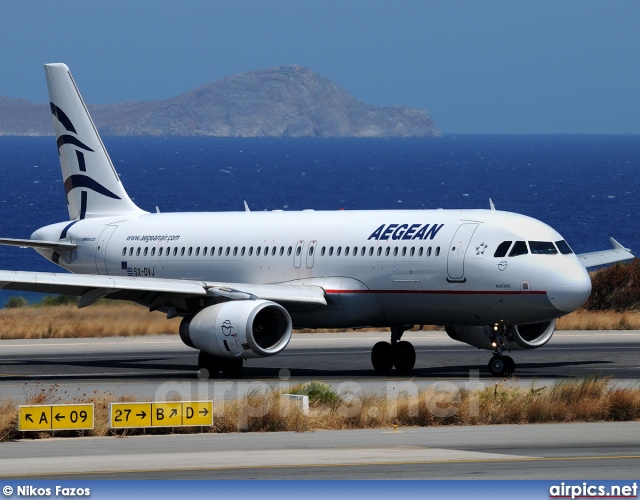 SX-DVJ, Airbus A320-200, Aegean Airlines