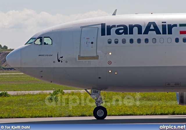 EP-IBK, Airbus A310-300, Iran Air