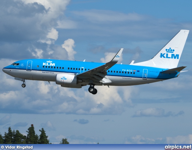 PH-BGQ, Boeing 737-700, KLM Royal Dutch Airlines