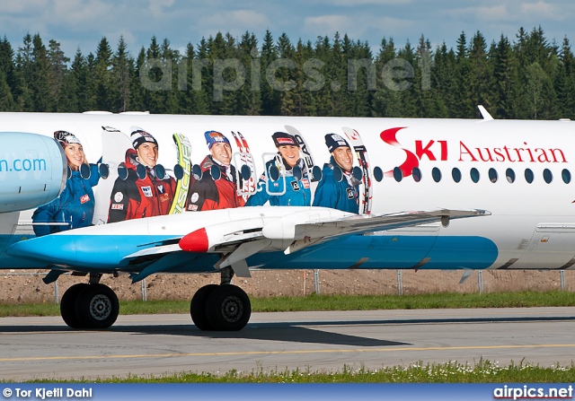 OE-LVM, Fokker F100, Austrian Arrows (Tyrolean Airways)