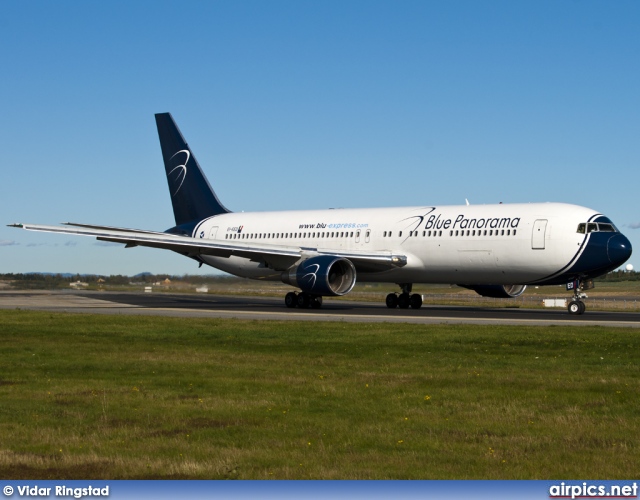 EI-EED, Boeing 767-300ER, Blue Panorama