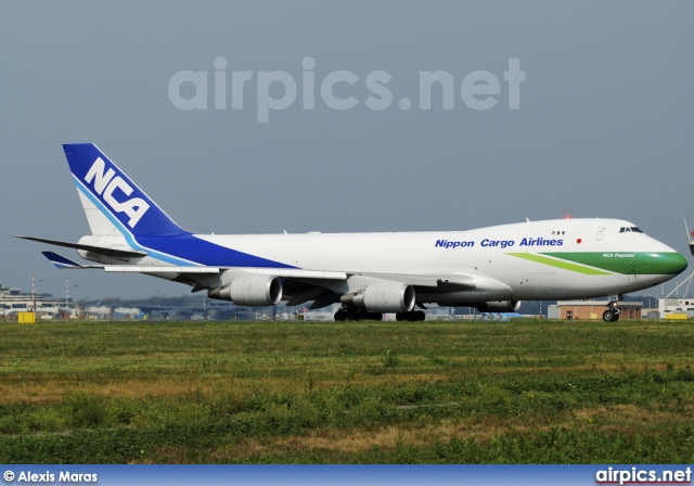 JA04KZ, Boeing 747-400F(SCD), Nippon Cargo Airlines - NCA