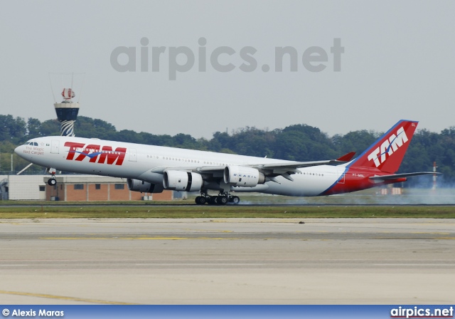 PT-MSL, Airbus A340-500, TAM Linhas Aereas