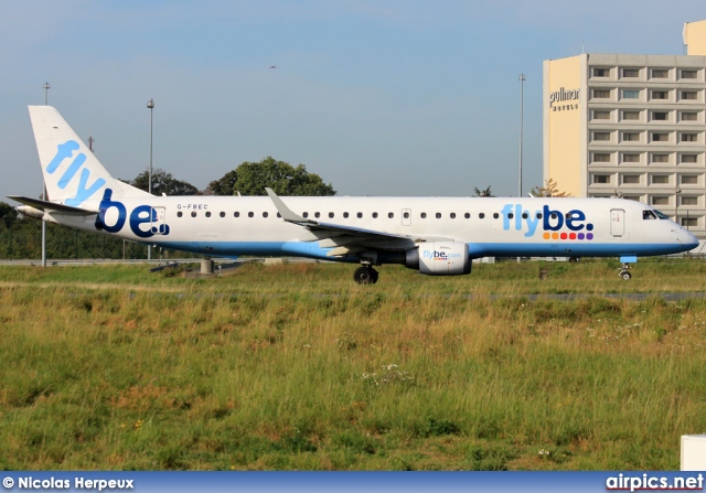 G-FBEC, Embraer ERJ 190-200LR (Embraer 195), flybe.British European