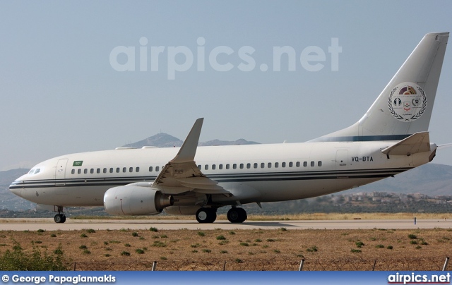 VQ-BTA, Boeing 737-700/BBJ, Jet Aviation Business Jets