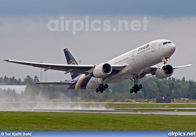 HS-TJU, Boeing 777-200ER, Thai Airways