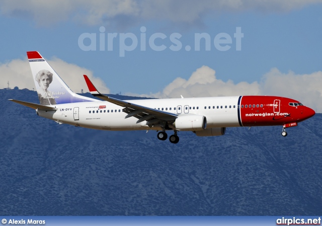 LN-DYV, Boeing 737-800, Norwegian Air Shuttle