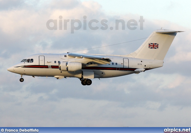 ZE701, British Aerospace BAe 146-CC.2 (100), Royal Air Force