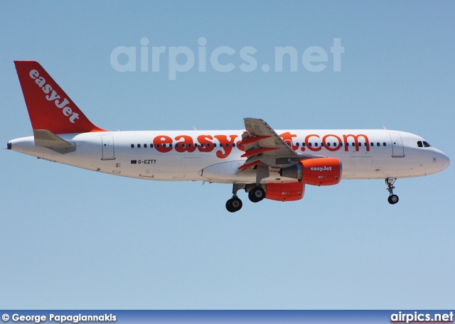 G-EZTY, Airbus A320-200, easyJet