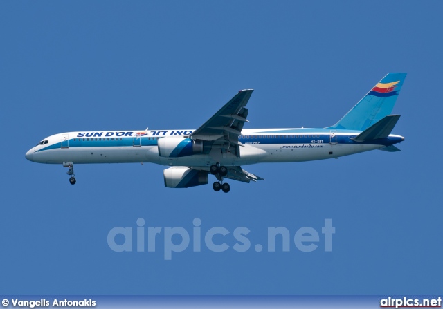 4X-EBT, Boeing 757-200ER, Sun d'Or International Airlines