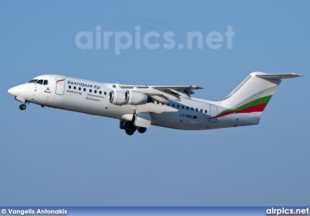 LZ-HBG, British Aerospace BAe 146-300, Bulgaria Air