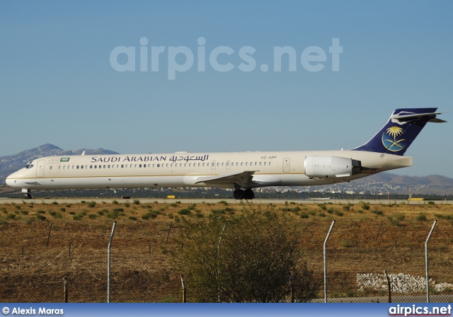 HZ-APF, McDonnell Douglas MD-90-30, Saudi Arabian Airlines