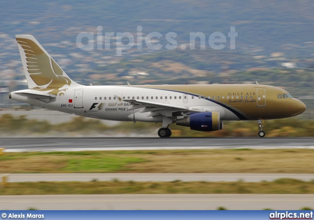 A9C-EU, Airbus A319-100, Gulf Air