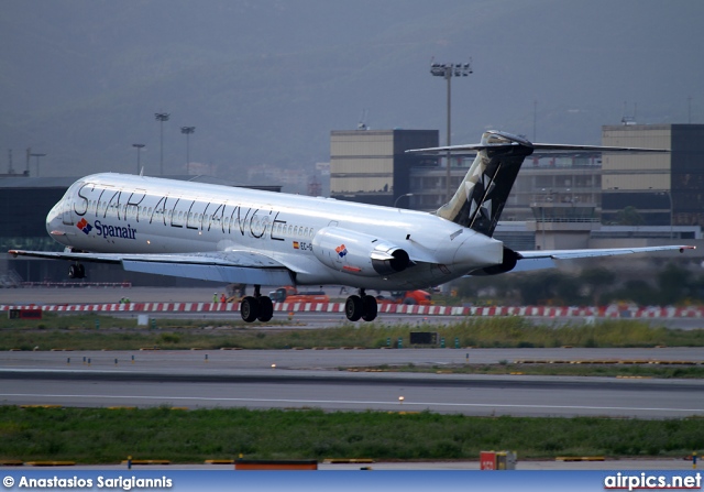 EC-GVO, McDonnell Douglas MD-83, Spanair