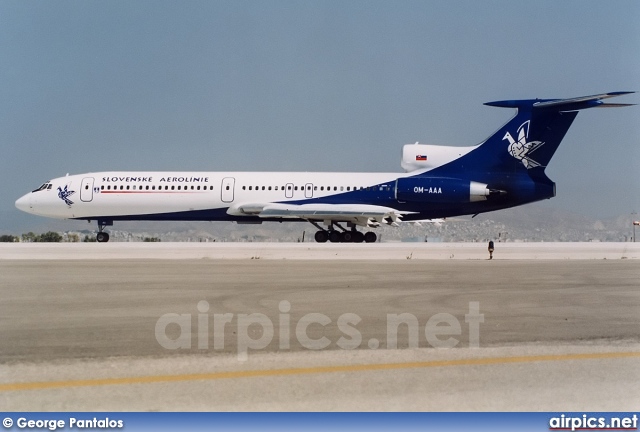 OM-AAA, Tupolev Tu-154-M, Slovak Airlines