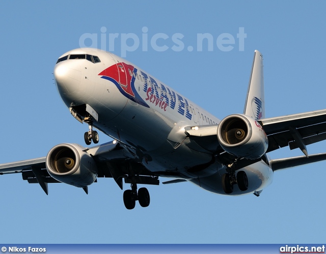 OK-TVP, Boeing 737-800, Travel Service (Czech Republic)