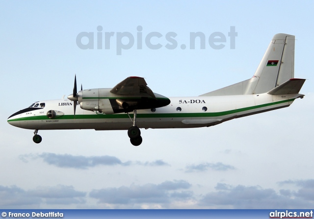 5A-DOA, Antonov An-26, Libyan Air Force