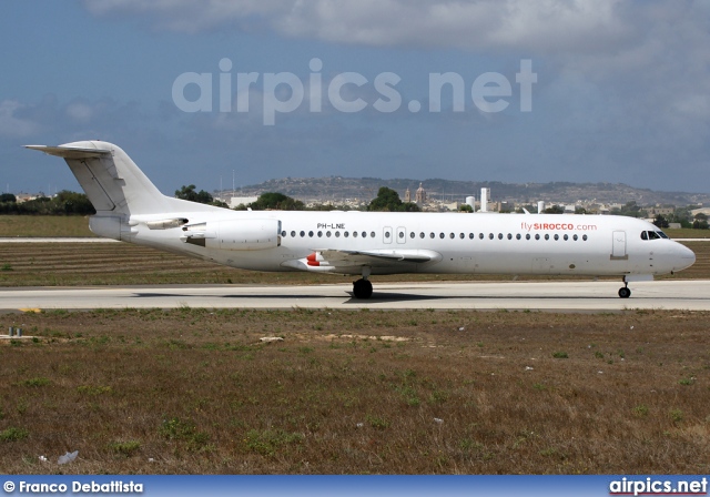 PH-LNE, Fokker F100, Sirocco Aviation