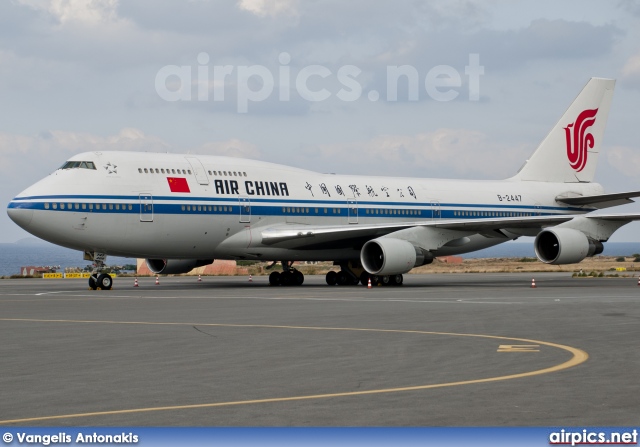 B-2447, Boeing 747-400, Air China