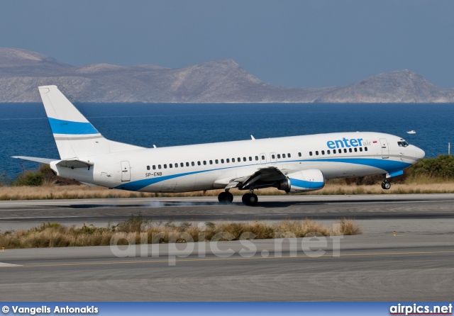 SP-ENB, Boeing 737-400, Enter Air