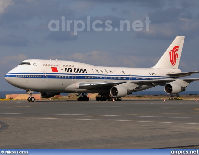 B-2447, Boeing 747-400, Air China