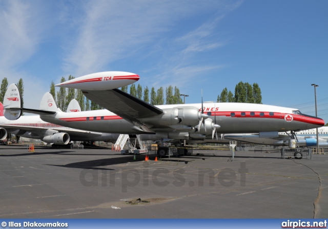 CF-TGE, Lockheed Super Constellation-L1049G, Trans-Canada Airlines TCA