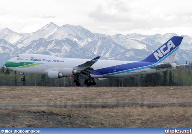 JA04KZ, Boeing 747-400F(SCD), Nippon Cargo Airlines - NCA