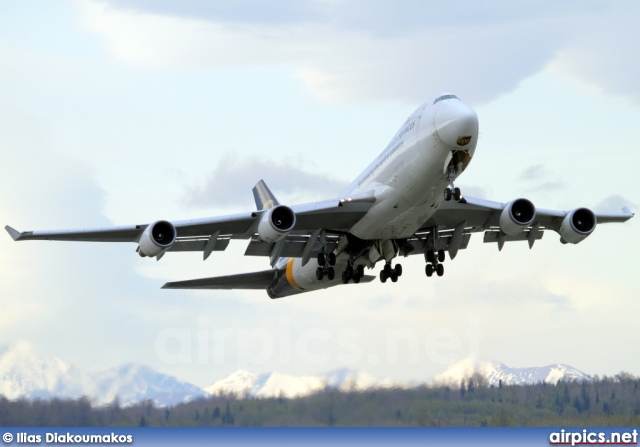 N581UP, Boeing 747-400F(SCD), UPS Airlines