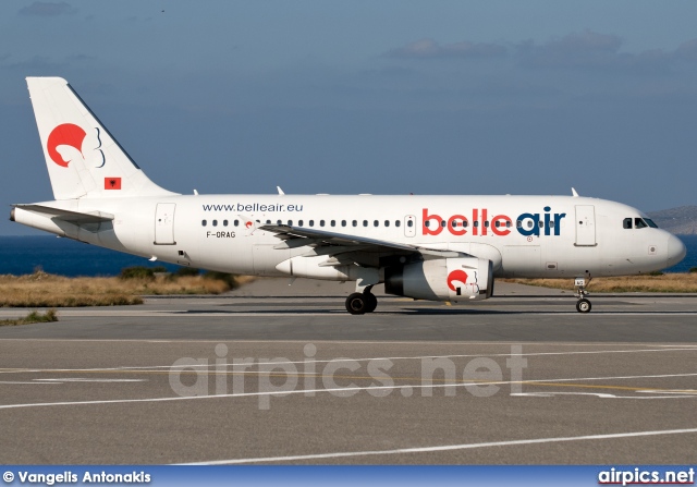 F-ORAG, Airbus A319-100, Belle Air