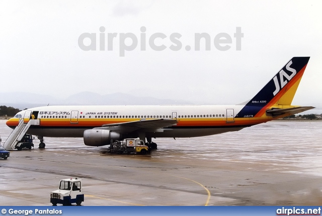 JA8478, Airbus A300B2-300, Japan Air System