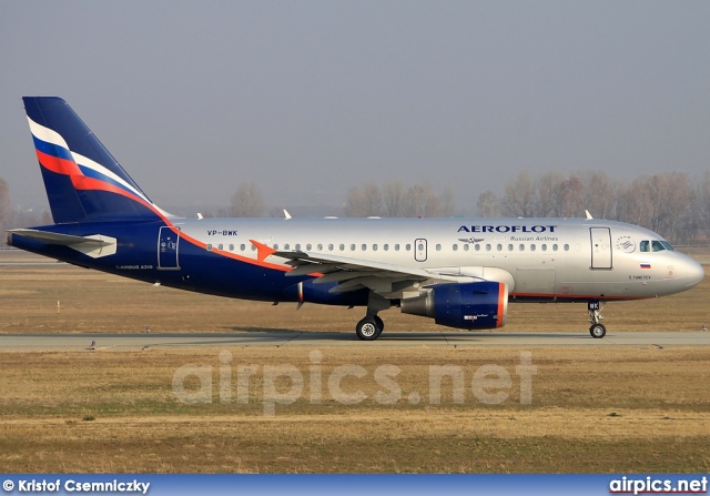 VP-BWK, Airbus A319-100, Aeroflot