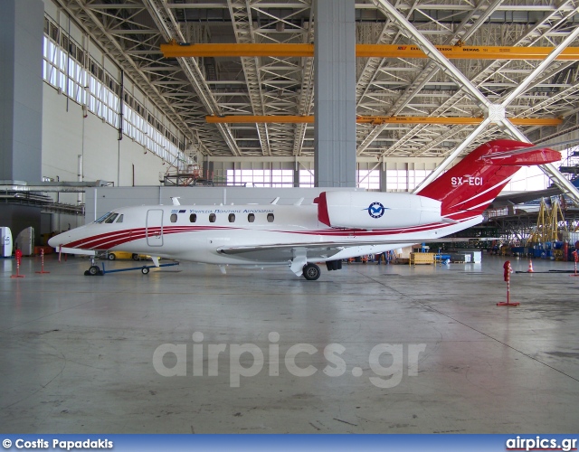 SX-ECI, Cessna 750-Citation X, Hellenic Civil Aviation Authority