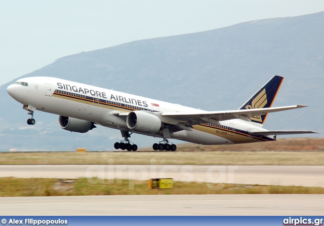 9V-SVO, Boeing 777-200ER, Singapore Airlines