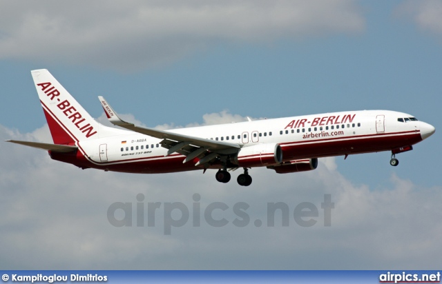 D-ABBA, Boeing 737-800, Air Berlin