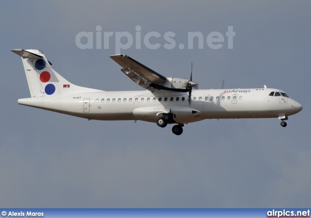 YU-ALP, ATR 72-200, Jat Airways