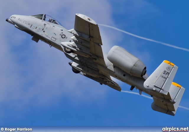 82-0649, Fairchild A-10-A Thunderbolt II, United States Air Force