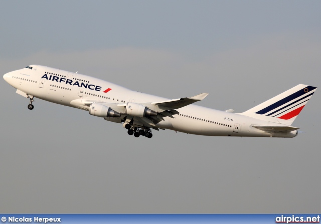 F-GITI, Boeing 747-400, Air France