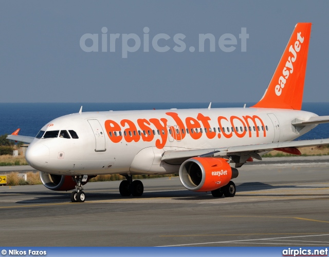 G-EZFP, Airbus A319-100, easyJet