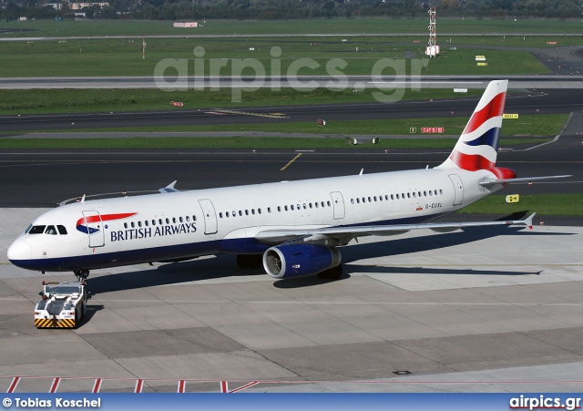 G-EUXL, Airbus A321-200, British Airways