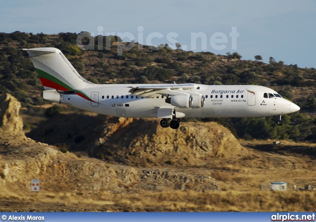 LZ-HBF, British Aerospace BAe 146-300, Bulgaria Air