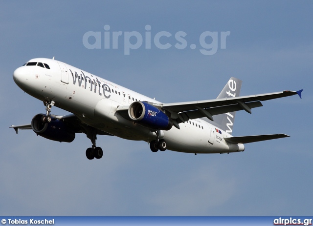 CS-TQK, Airbus A320-200, White Airways