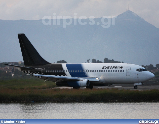 G-CEAE, Boeing 737-200Adv, European Air Charter