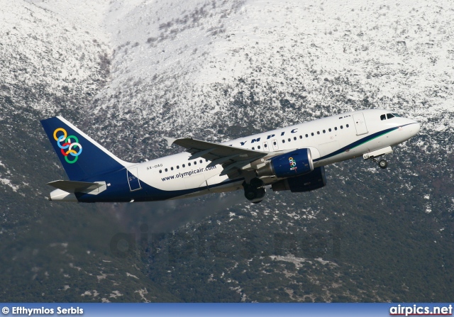 SX-OAG, Airbus A319-100, Olympic Air