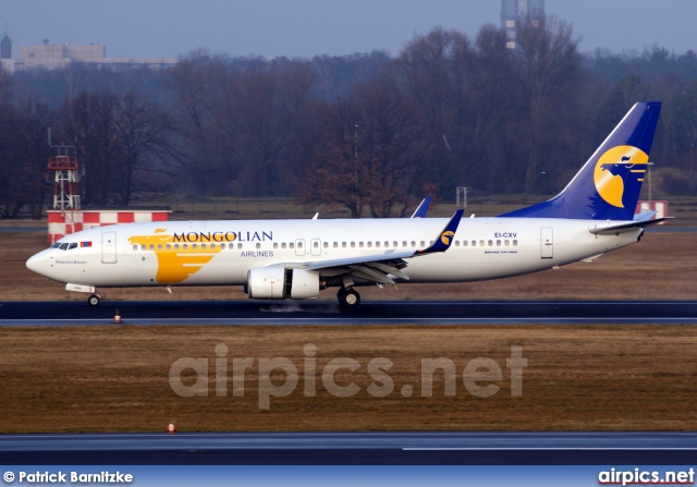 EI-CXV, Boeing 737-800, MIAT Mongolian Airlines