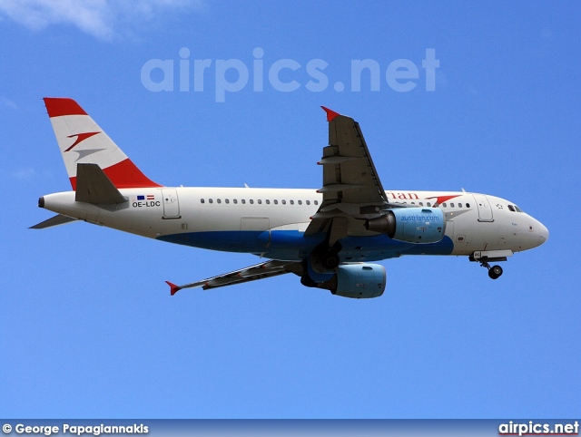 OE-LDC, Airbus A319-100, Austrian